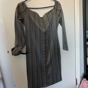 Off the shoulder dress